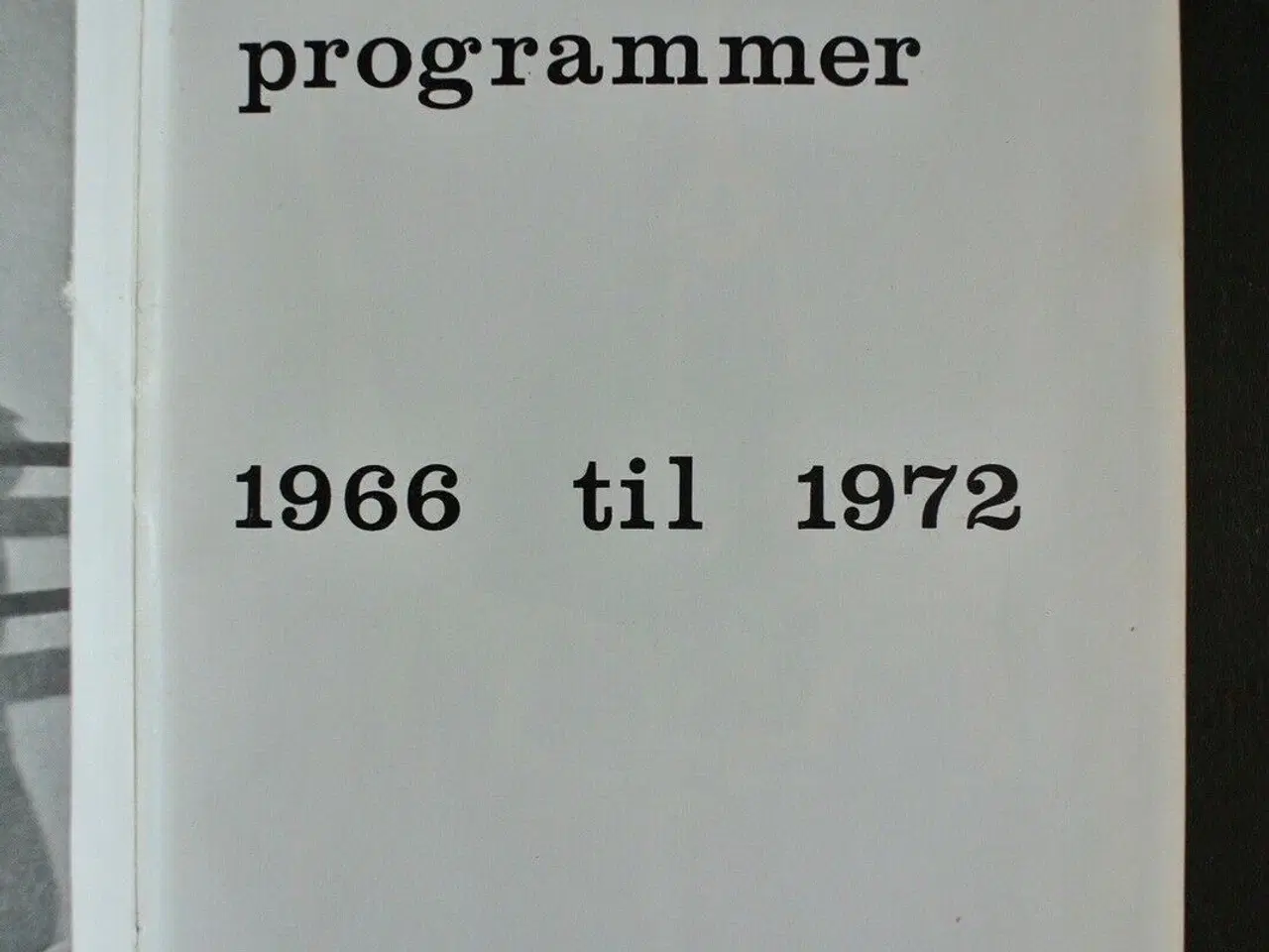 Billede 2 - det kongelige teater ballet programmer 1966-1972, 