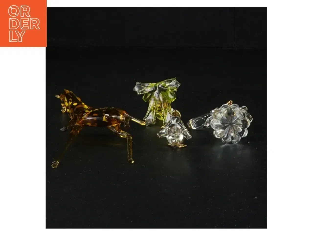 Billede 3 - Glasfigurer (str. 3 cm til 18 cm)