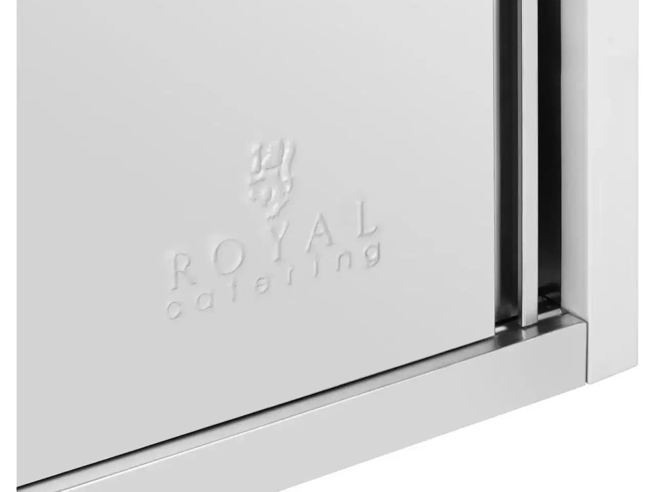 Billede 2 - Vægskab i Rustfrit Stål – 150 x 40 x 50 cm