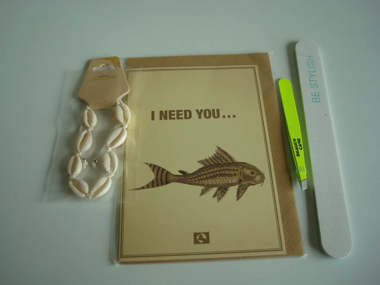 Billede 1 - NYT Kort, armbånd mm.