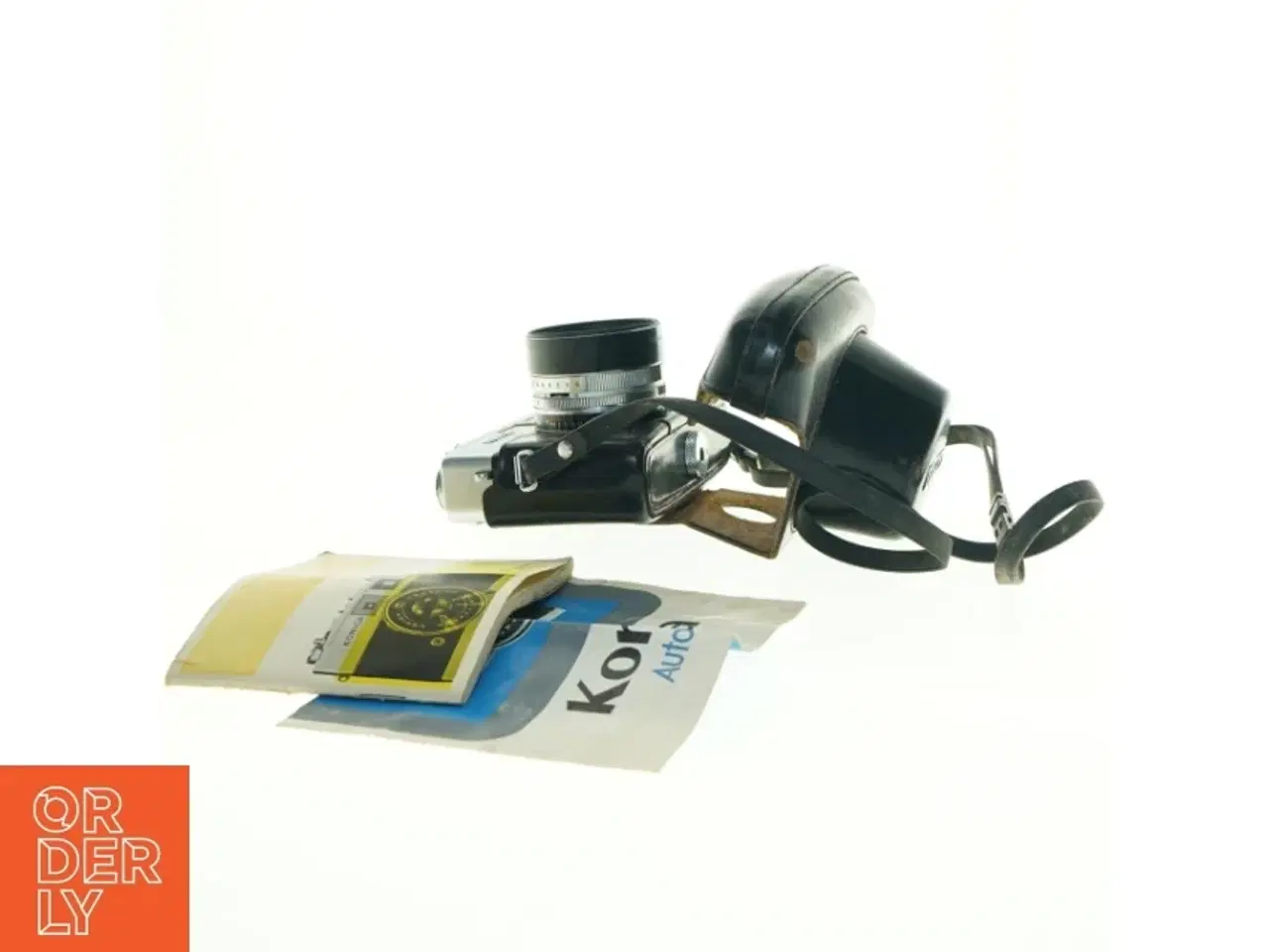 Billede 4 - Konica Auto S2 kamera med etui og manual fra Konica (str. 17 x 14 cm)