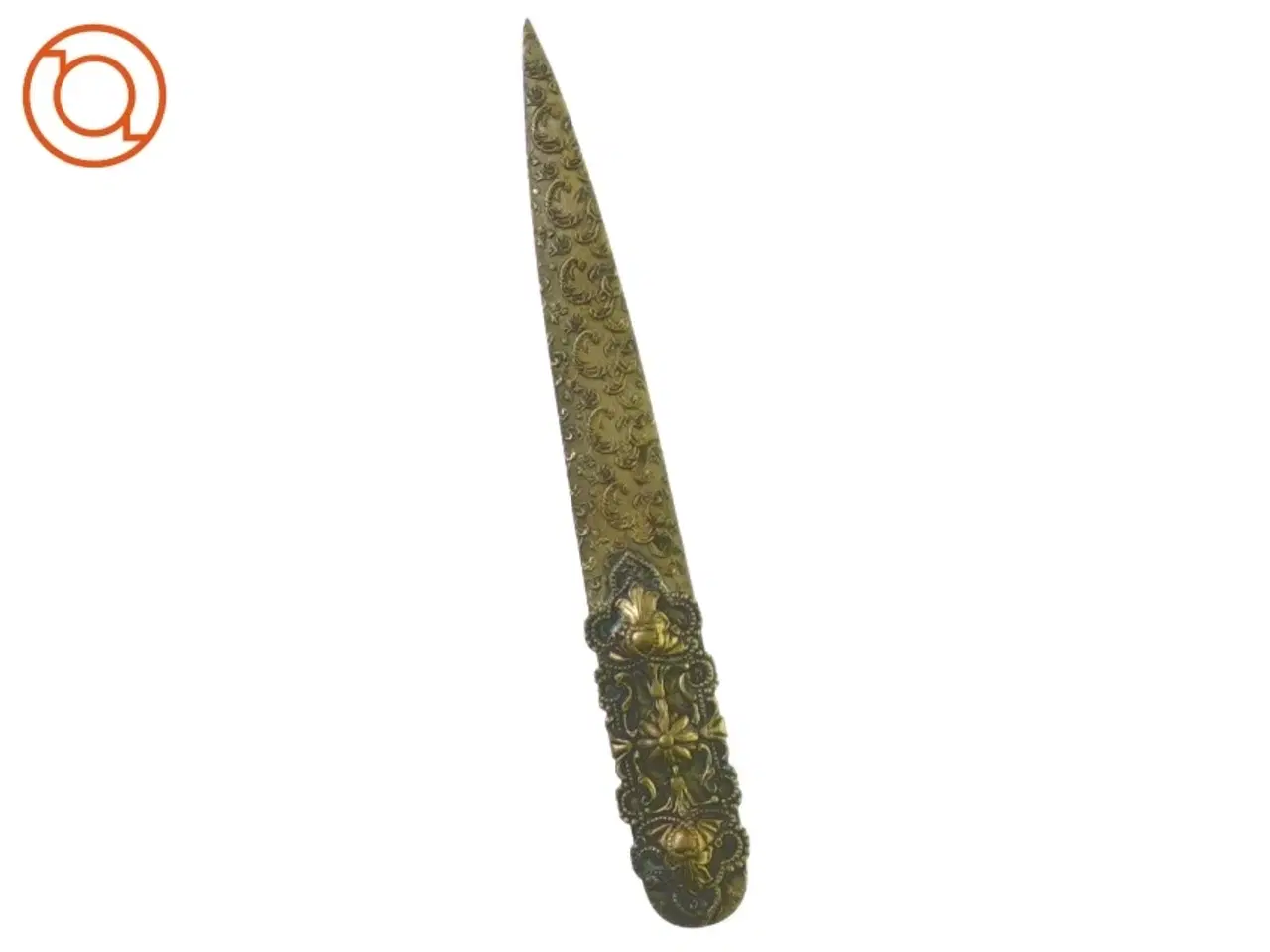 Billede 1 - Ornamenteret brev kniv åbner (str. 20 x 3 cm)