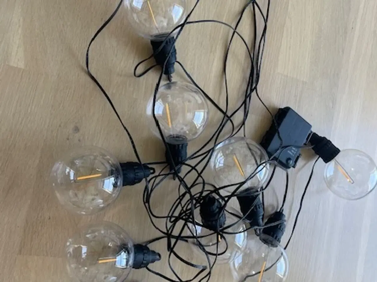 Billede 1 - lyskæde til batteri