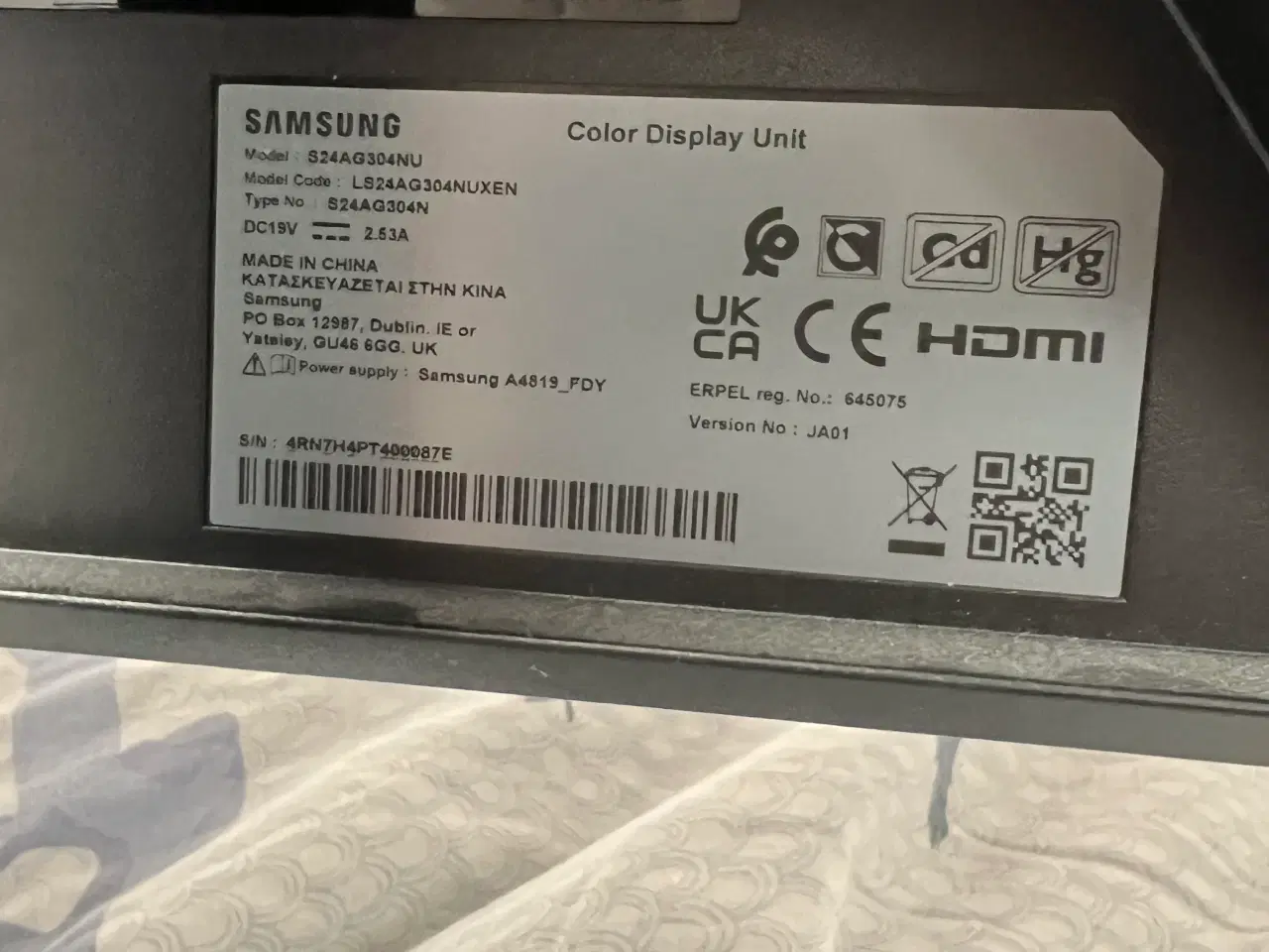 Billede 4 - Samsung 24" skærm