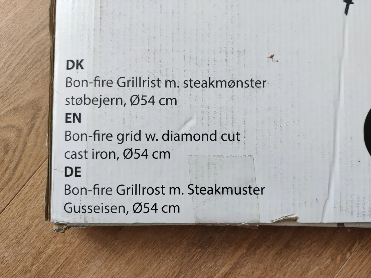 Billede 2 - Bon-Fire grillrist støbejern Ø54cm