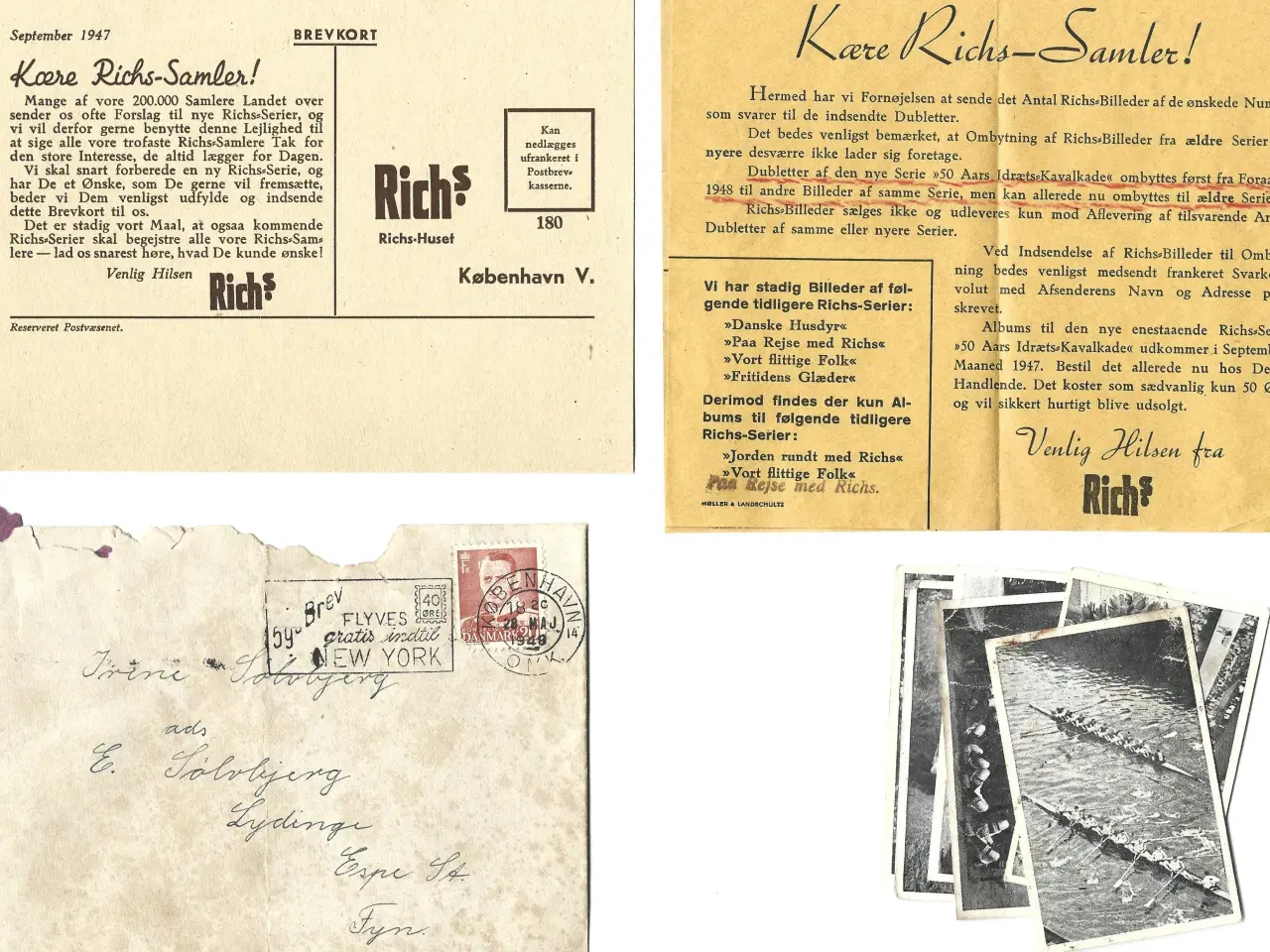 Billede 4 - Samler album Richs fra 1948