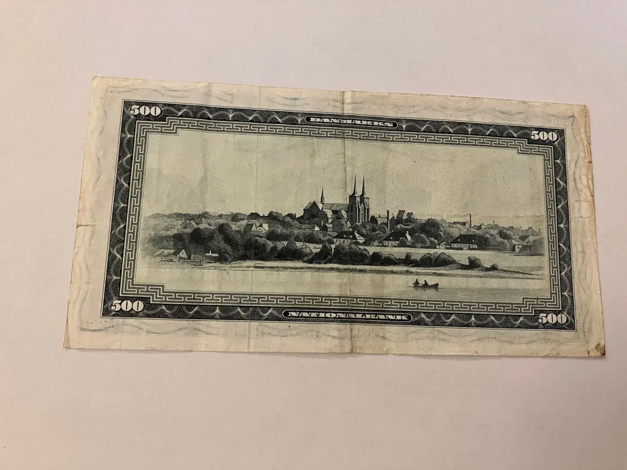Billede 2 - 500 Kroner A0 1967 Danmark - Slidt