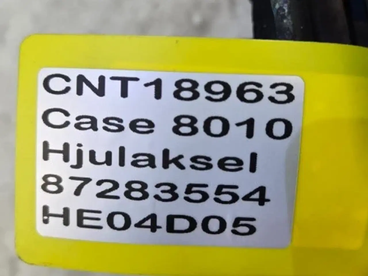Billede 14 - Case 8010 Hjulaksel 87283554