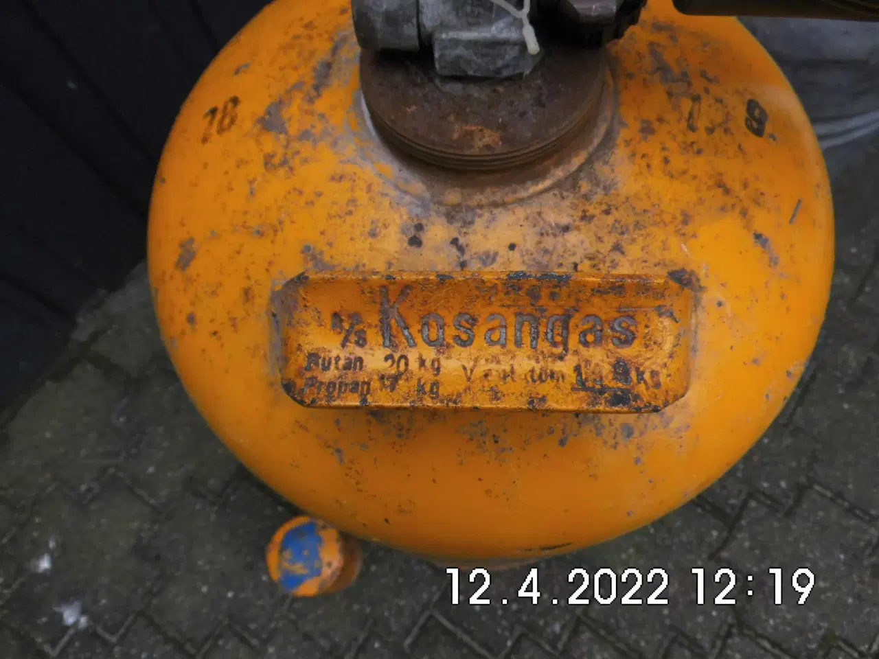 Billede 1 - 17  Kg Gasflaske