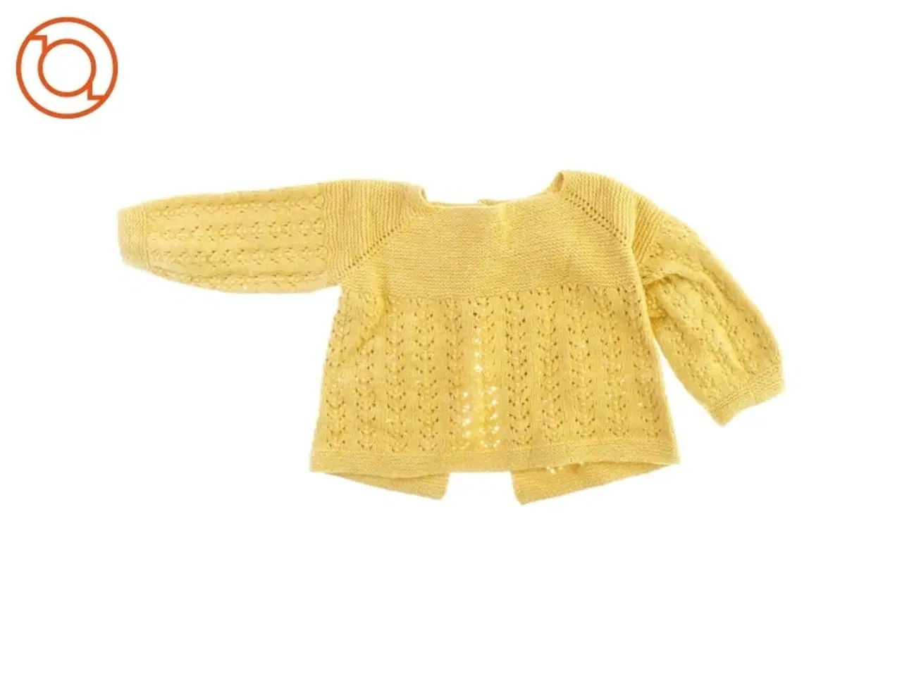 Billede 2 - Håndstrikket cardigan (str. 30 x 30 x 32 cm)