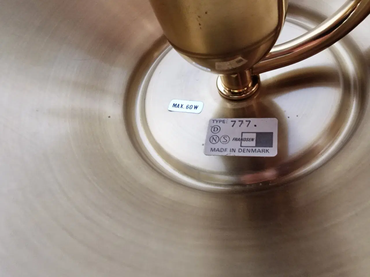 Billede 9 - Stilfuld vintage pendel i messing.