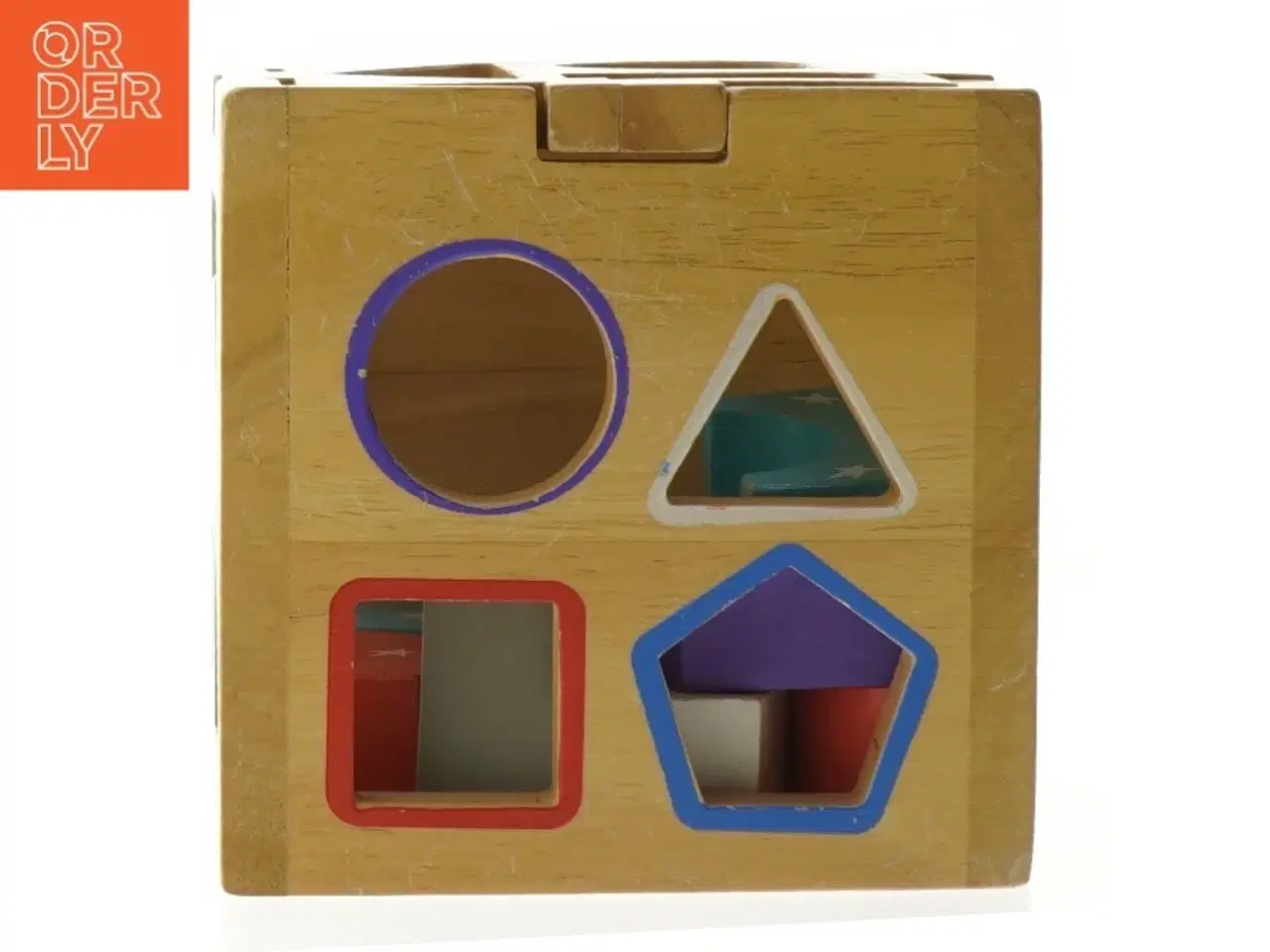 Billede 4 - Træform-sorteringslegetøj (str. 14x14x14 cm)