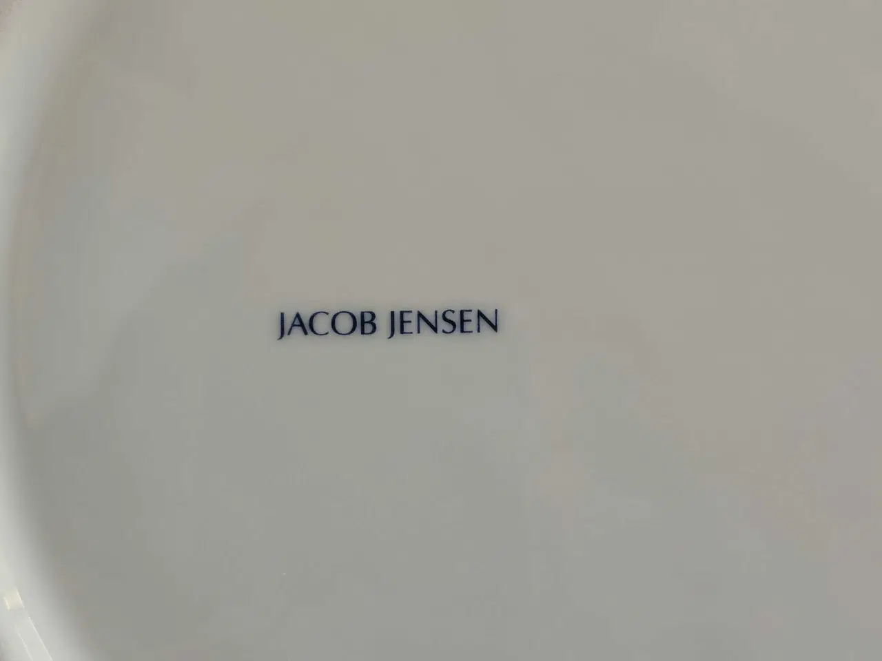 Billede 2 - Hvide Jacob Jensen tallerkener 26 cm