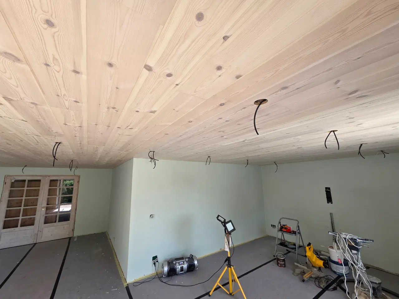 Billede 3 - Gulv / lofts planker i norsk fyr