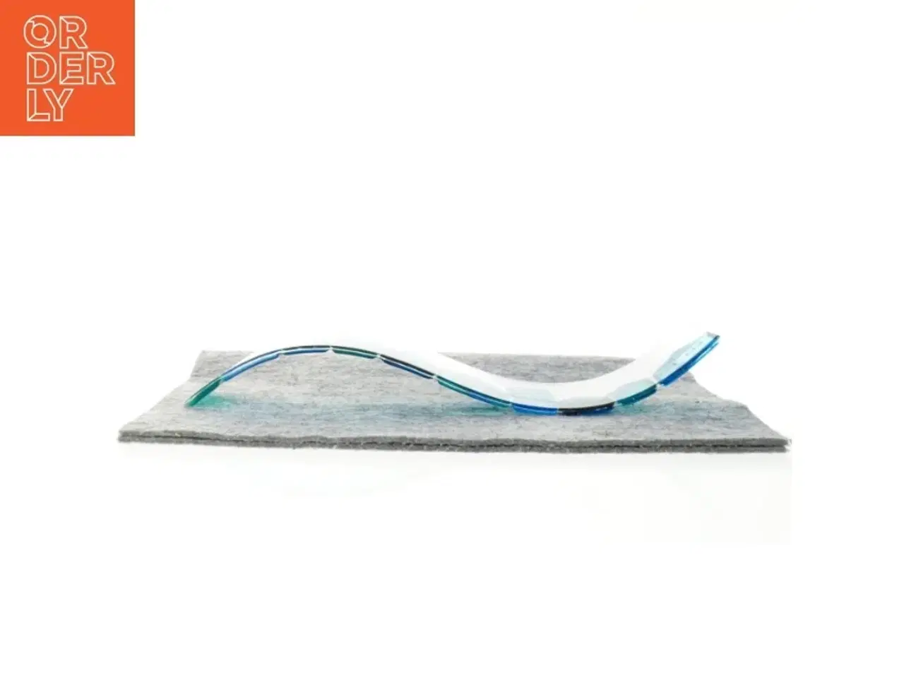 Billede 2 - Fuset Glas Huse, dekoration (str. 38 x 11 cm)