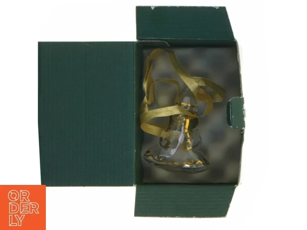 Billede 2 - Holmegaard juleklokke dekoration fra Holmegaard (str. 8 cm)