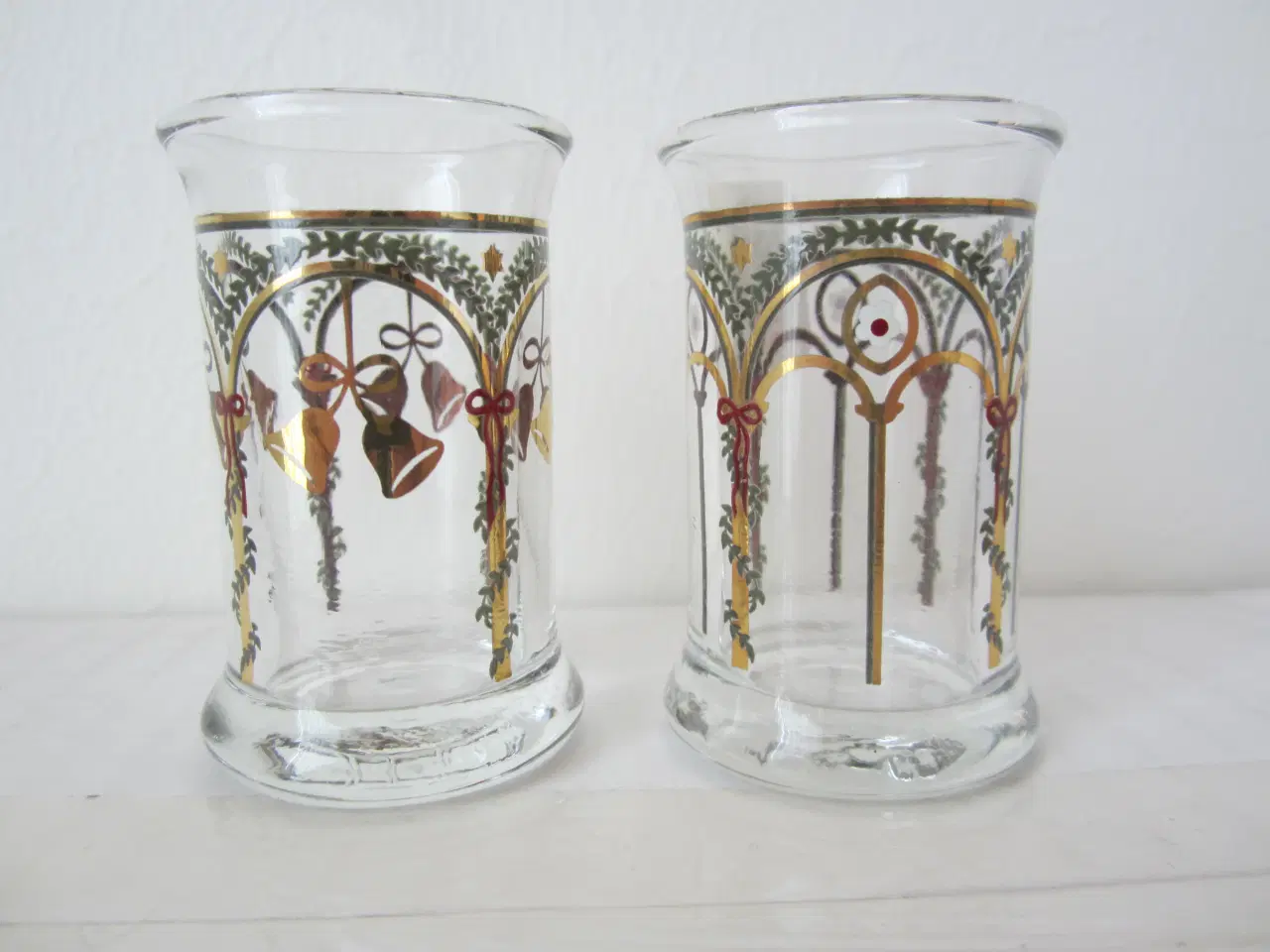 Billede 4 - 2001 Holmegaard jule dramglas i original æske.