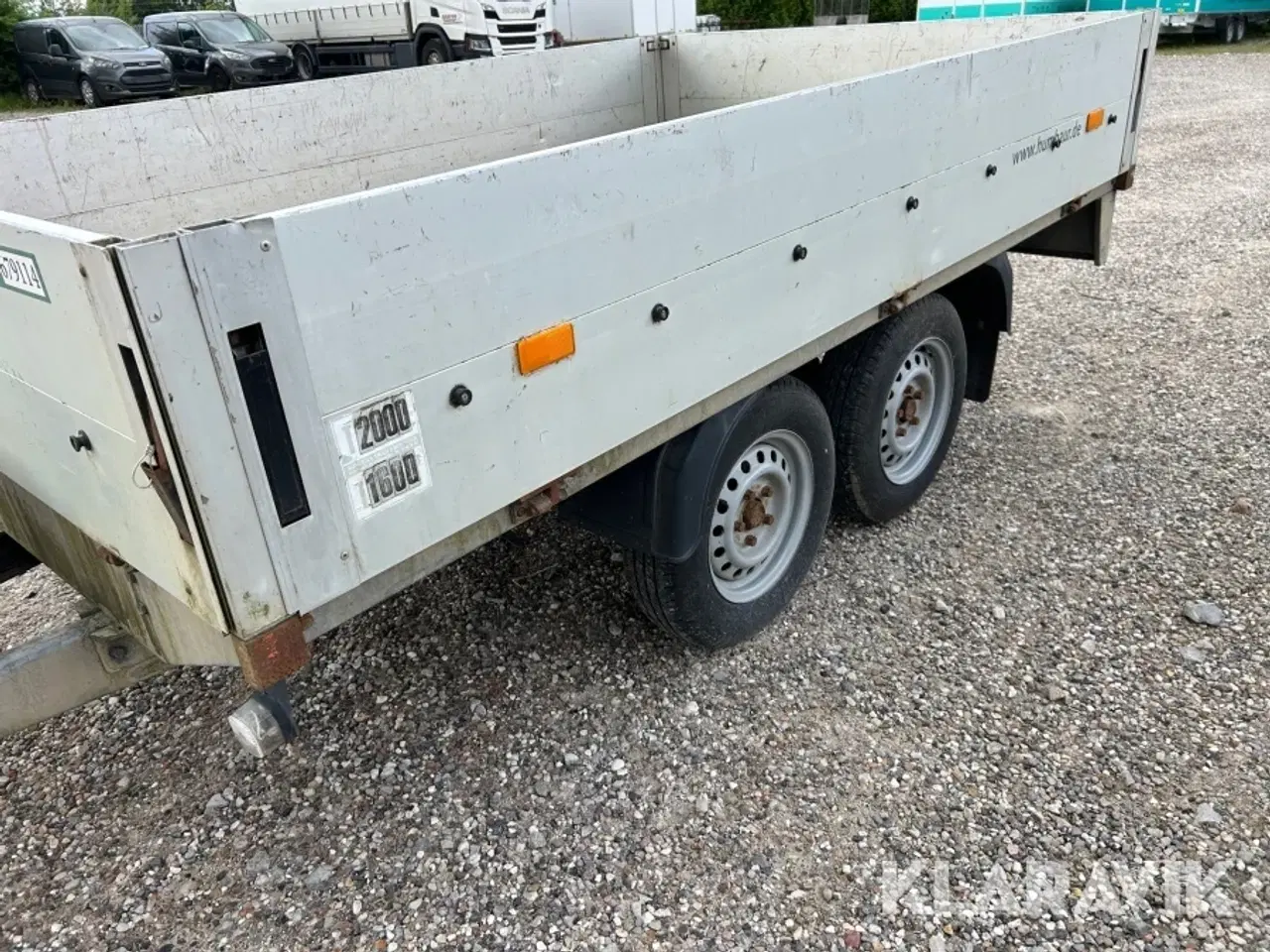 Billede 10 - Trailer Humbaur 2000kg