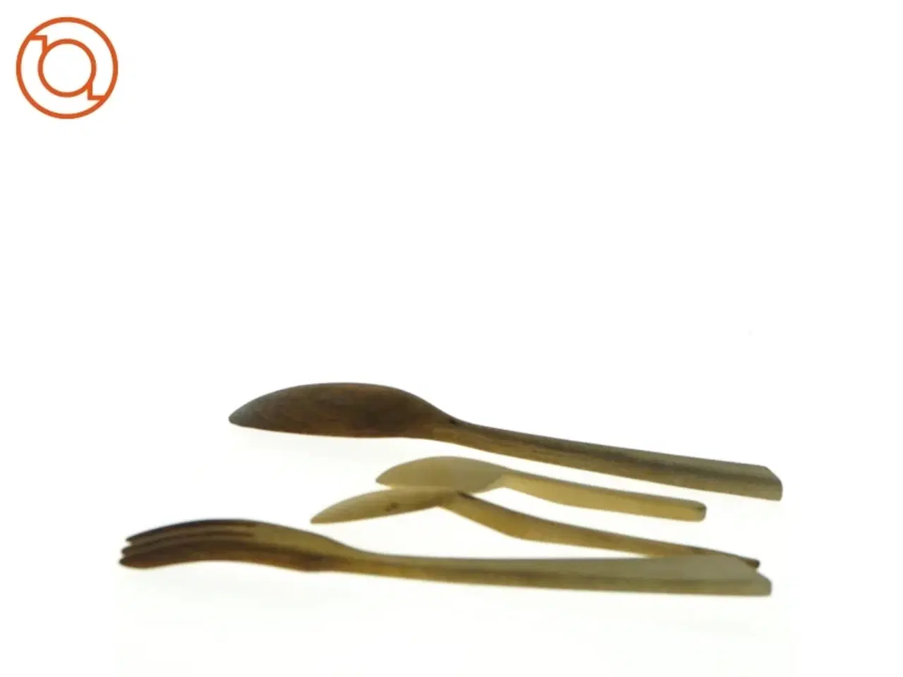 Billede 3 - Træbestik sæt (str. 23 x 3 cm)