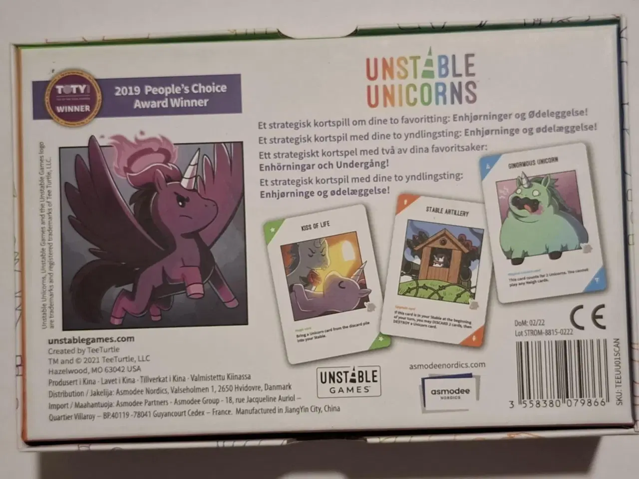 Billede 3 - Unstable Unicorns eng