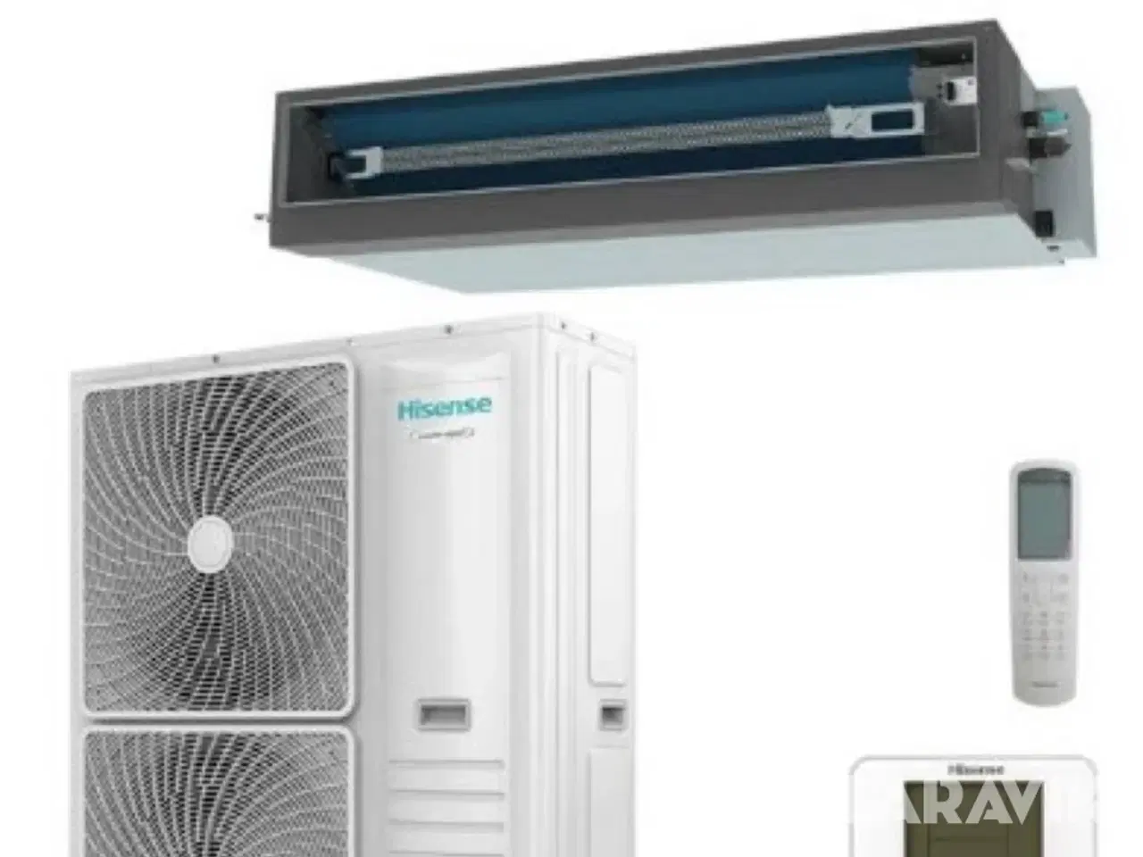 Billede 8 - Varmepumpe Hisense AUW250U6RZ8 / AUD250UX4RPH8 luft til luft