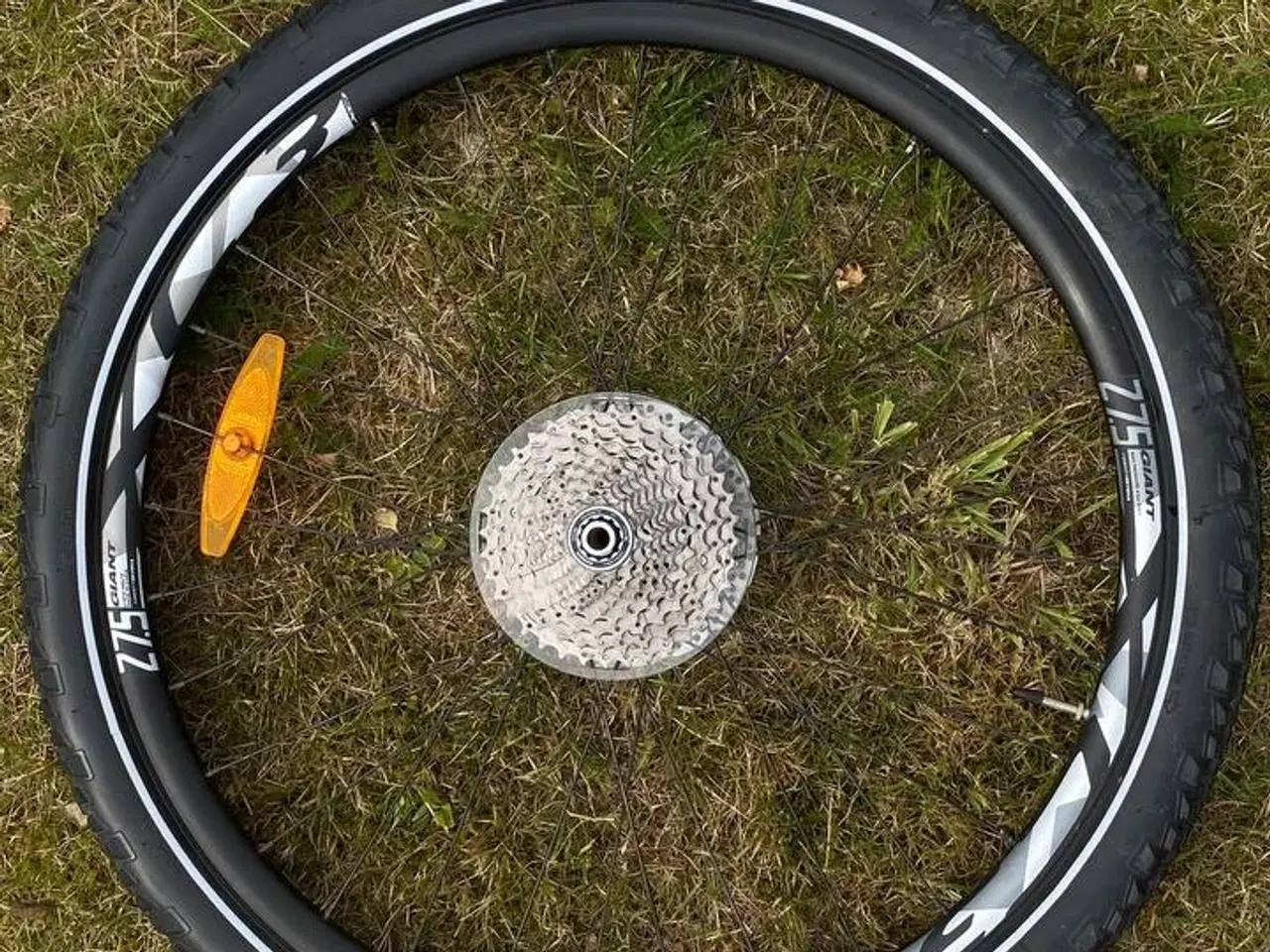 Billede 4 - MTB hjulsæt 27,5 / hjul med dæk – Giant, 10 gear,