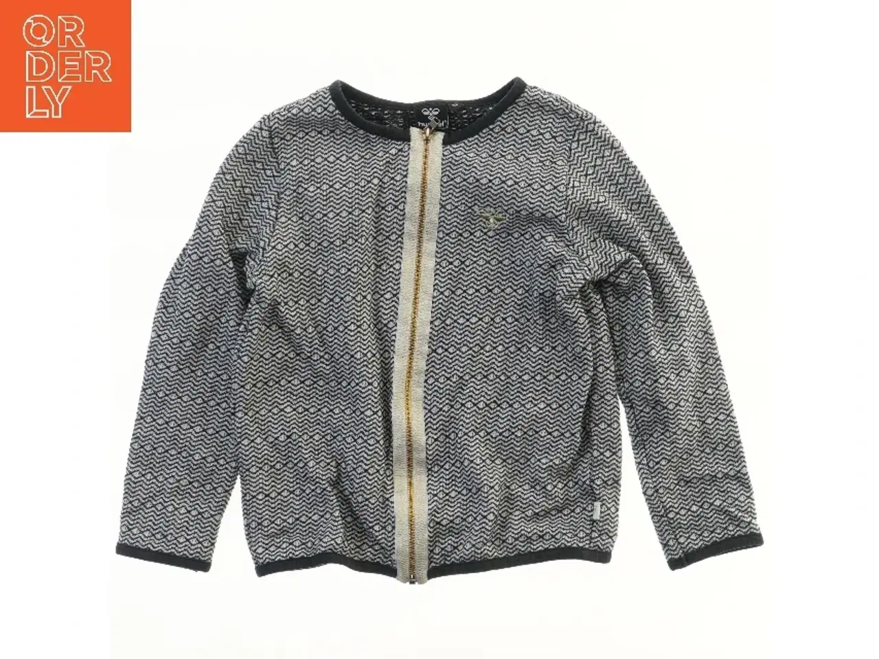 Billede 1 - Sweatshirt med lynlås fra Hummel (str. 116)