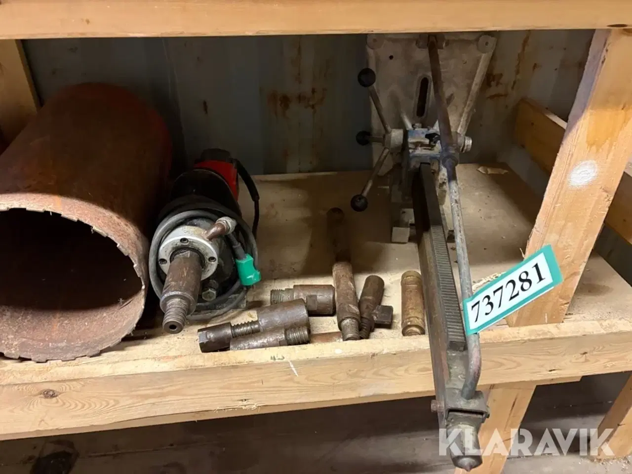 Billede 2 - Bor og kerneboremaskine med stativ