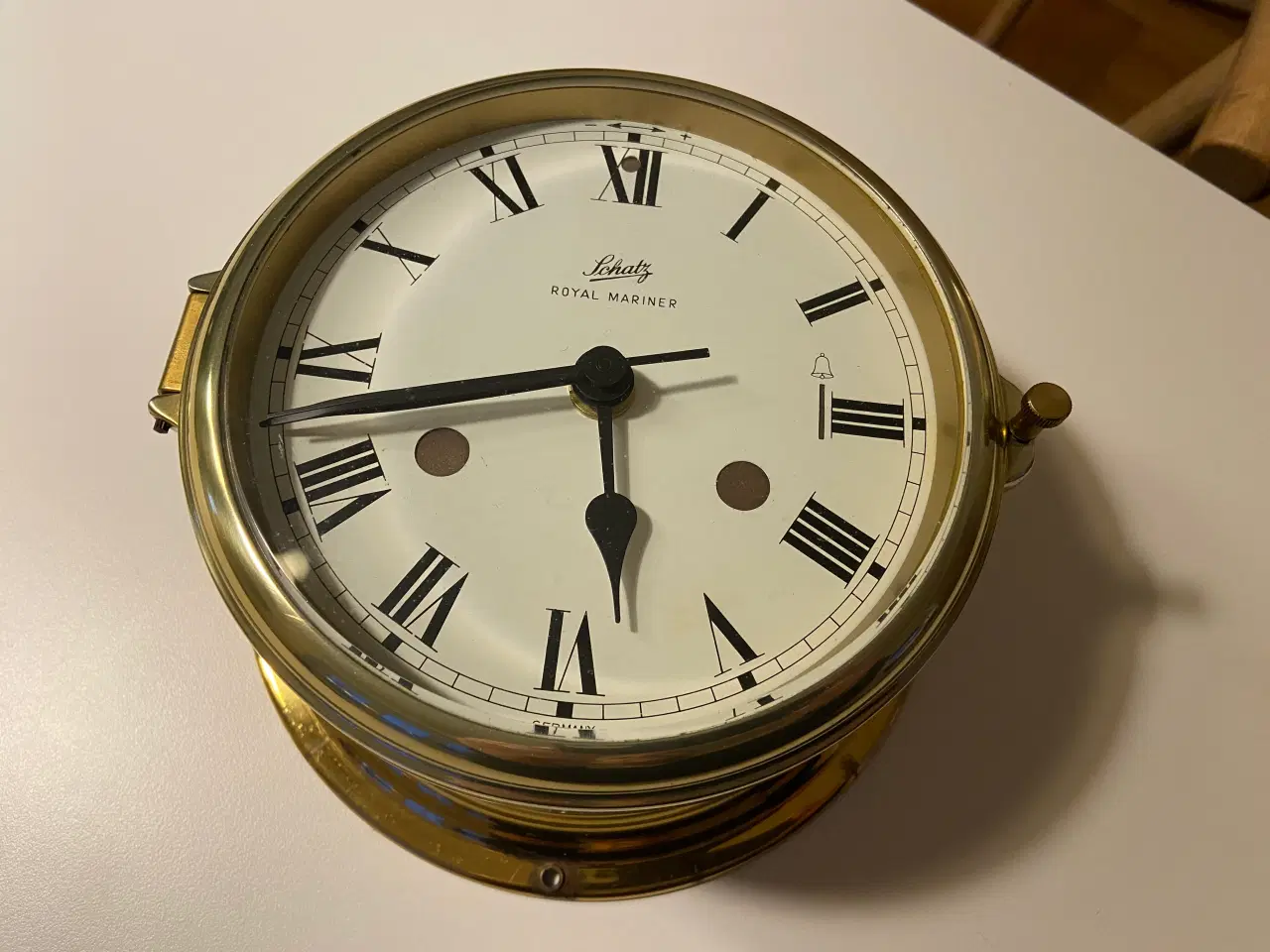 Billede 2 - Shatz Royal Mariner skibsur i messing