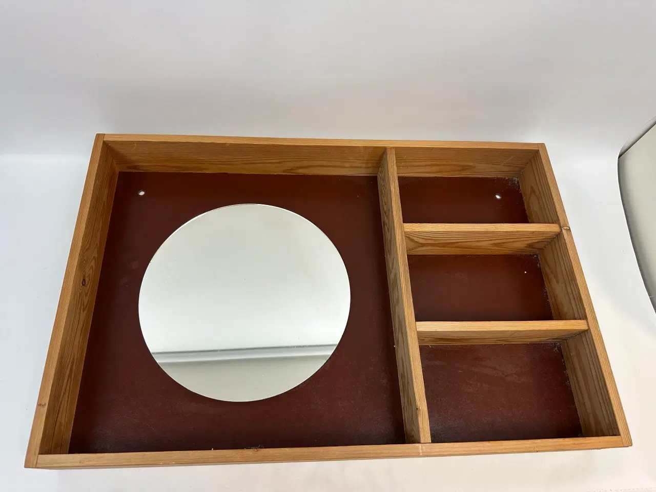 Billede 6 - Retro vægspejl / væghylde