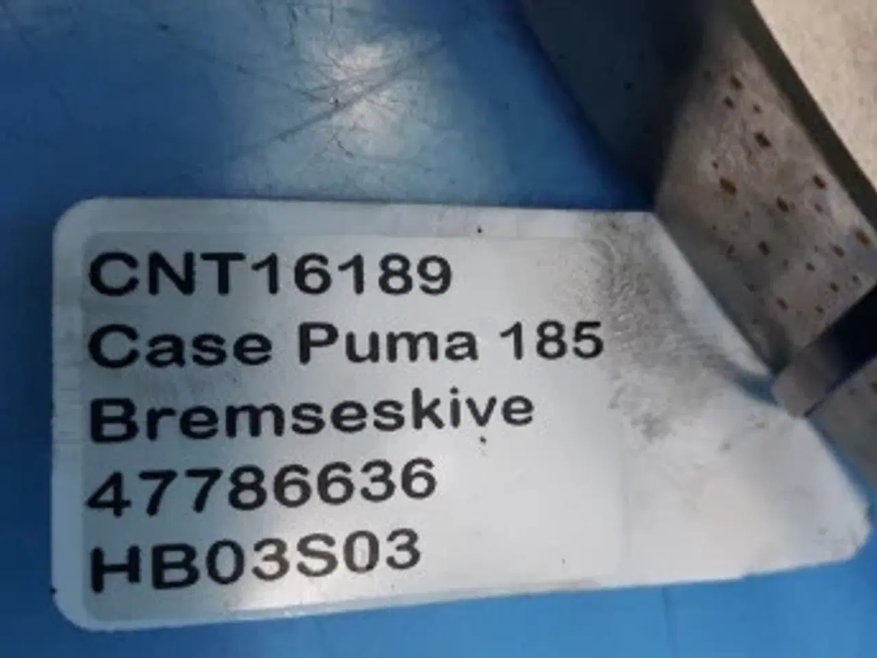 Billede 10 - Case Puma 185 Bremseskive 47786636
