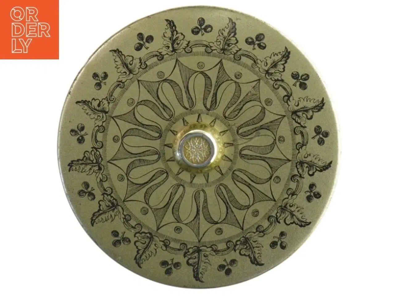 Billede 3 - Vintage opbevaringsdåse med låg (str. 16 cm)