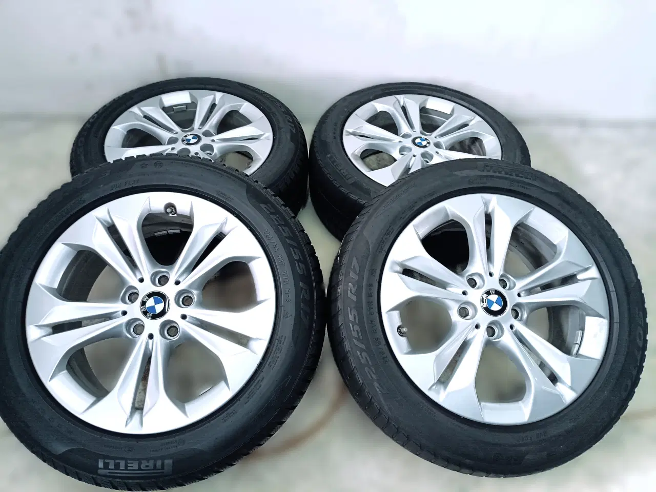 Billede 3 - 5x112 17" ET52 nav 66,6ø BMW vintersæt inkl.TPMS