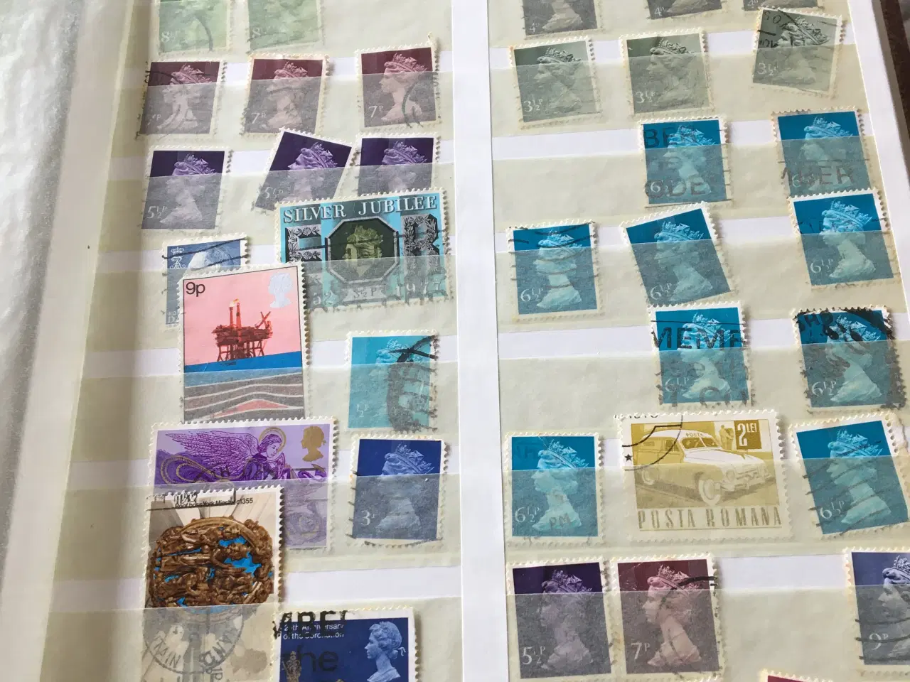 Billede 8 - Frimærkealbum, danske og udenlandske frimærker.