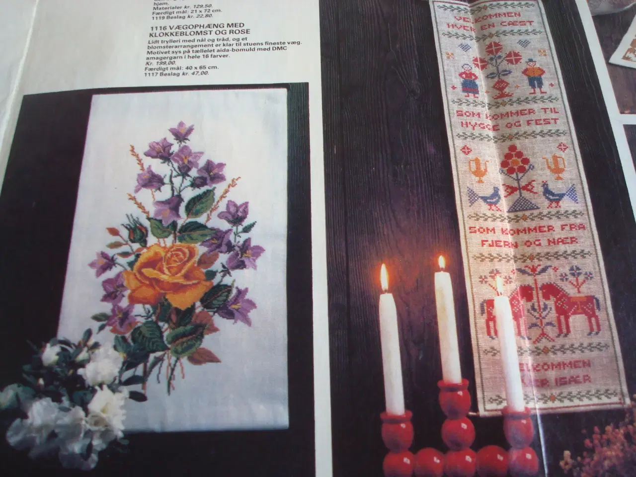 Billede 2 - Mønsterark fra Familie Journalen broderi