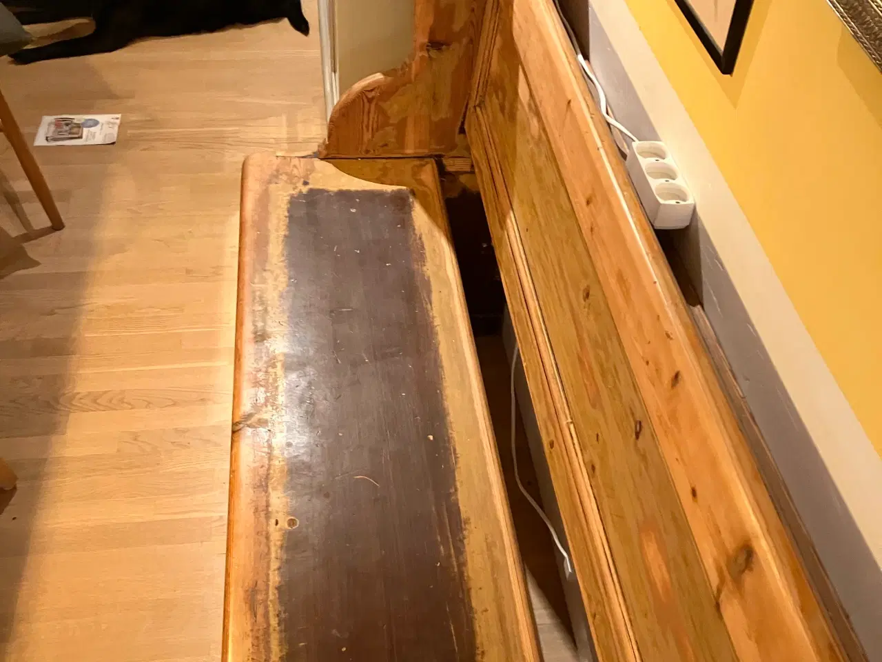 Billede 2 - Kirkebænk bænk