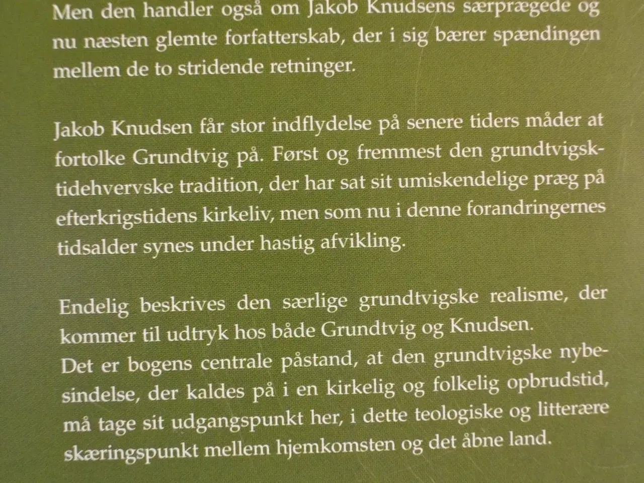 Billede 4 - hjemkomsten og det åbne land - jakob knudsens forf