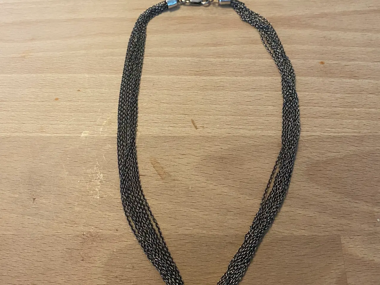 Billede 1 - Sølv halskæde 