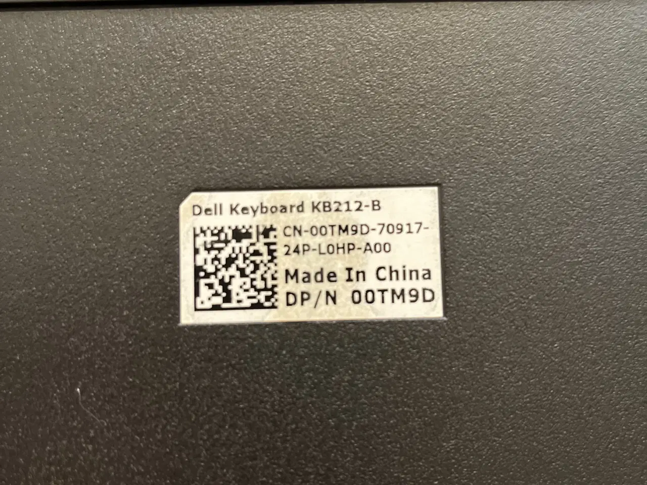 Billede 4 - Dell KB212-B tastatur USB sort