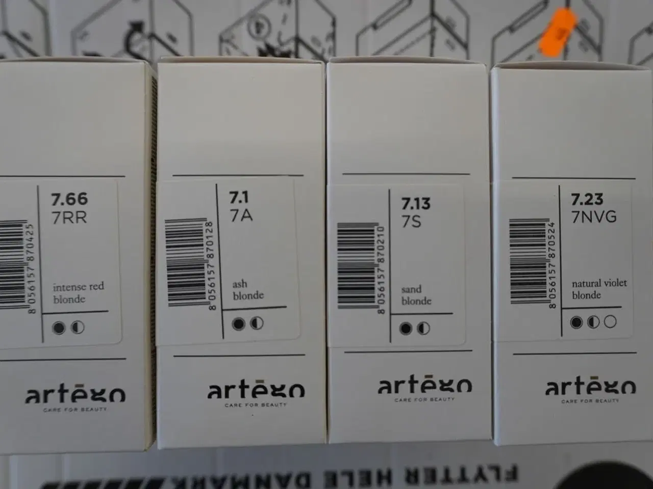 Billede 2 - Kasse med hårfarve, Artego BeautyFusion 100ml