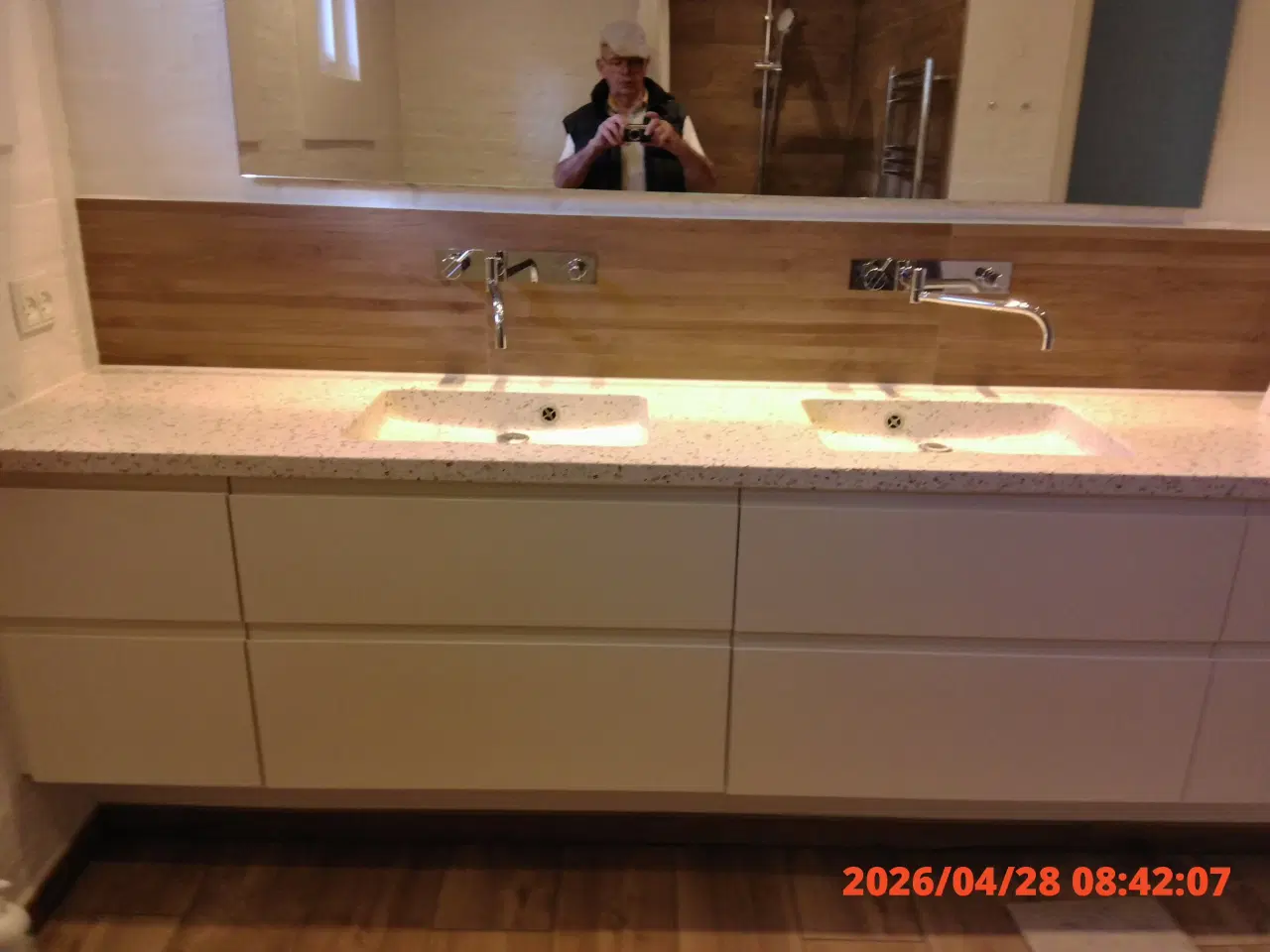 Billede 1 - 2 x håndvæsker i terazzo 