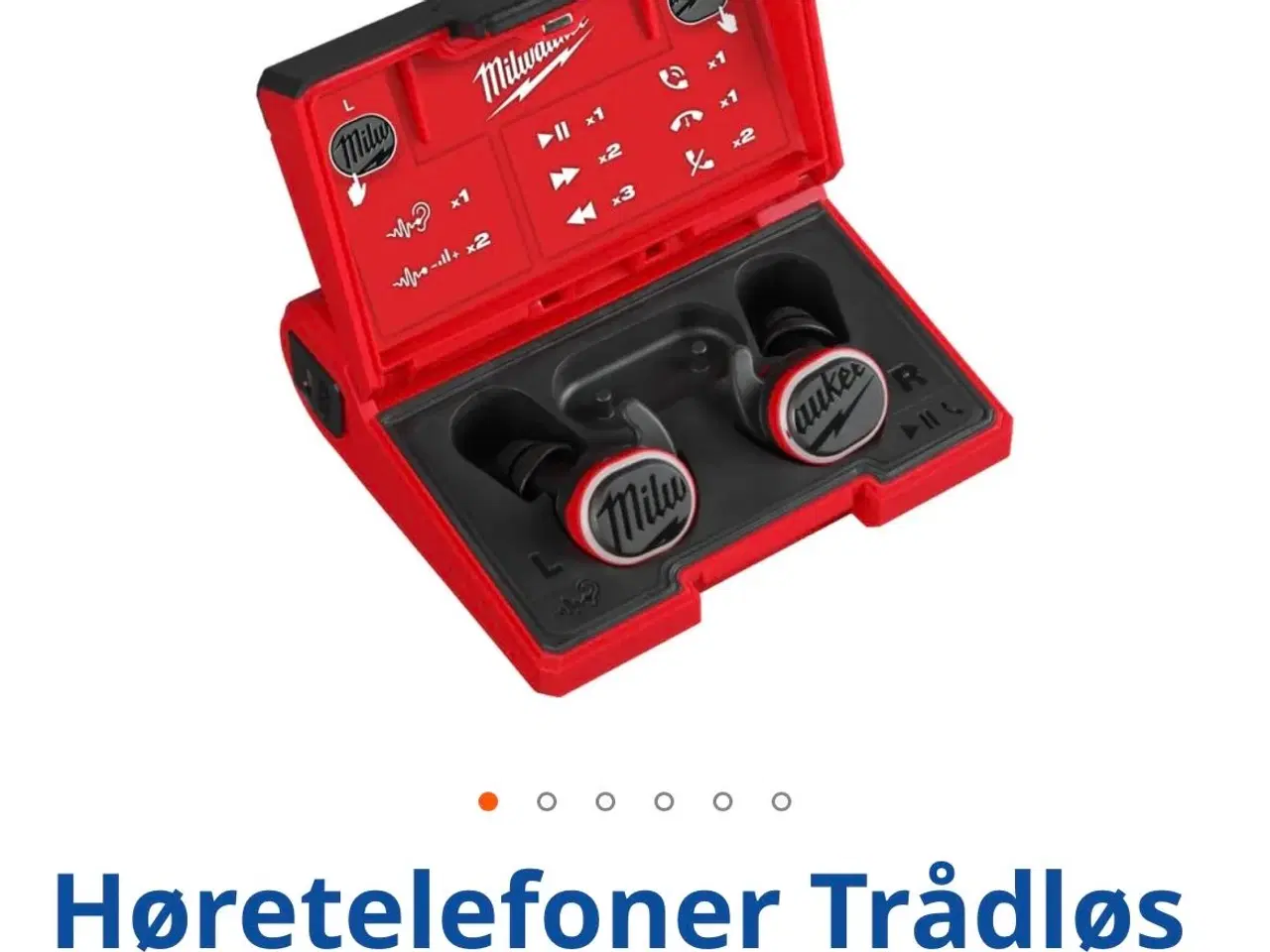 Billede 3 - Milwoukee trådløs høretelefon