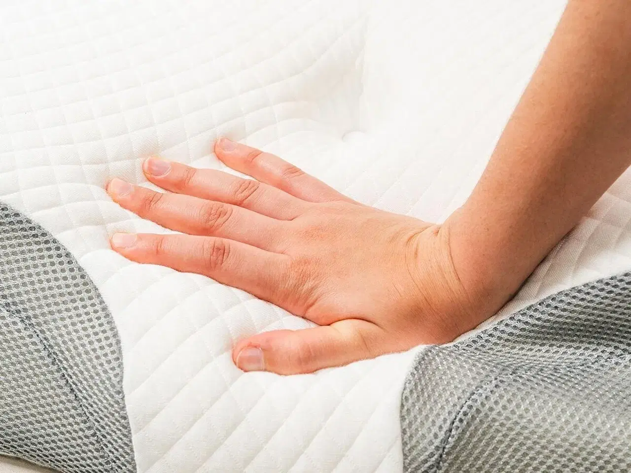 Billede 6 - 3-i-1 ergonomisk nakkepude Pilocal fra - memory-skum, hvid/grå