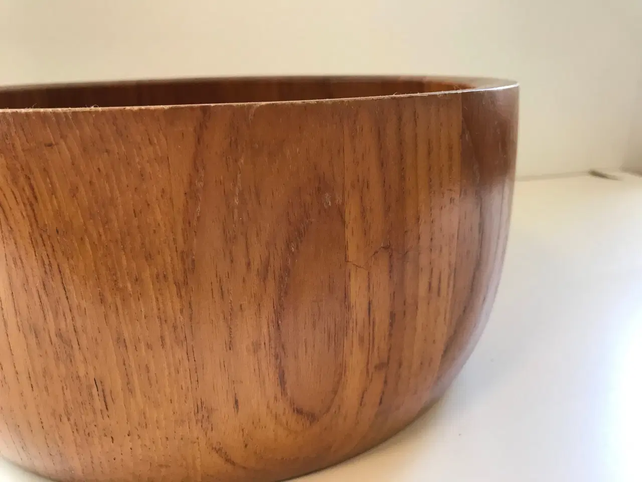 Billede 5 - Stor retro teak skål (Nissen Denmark)