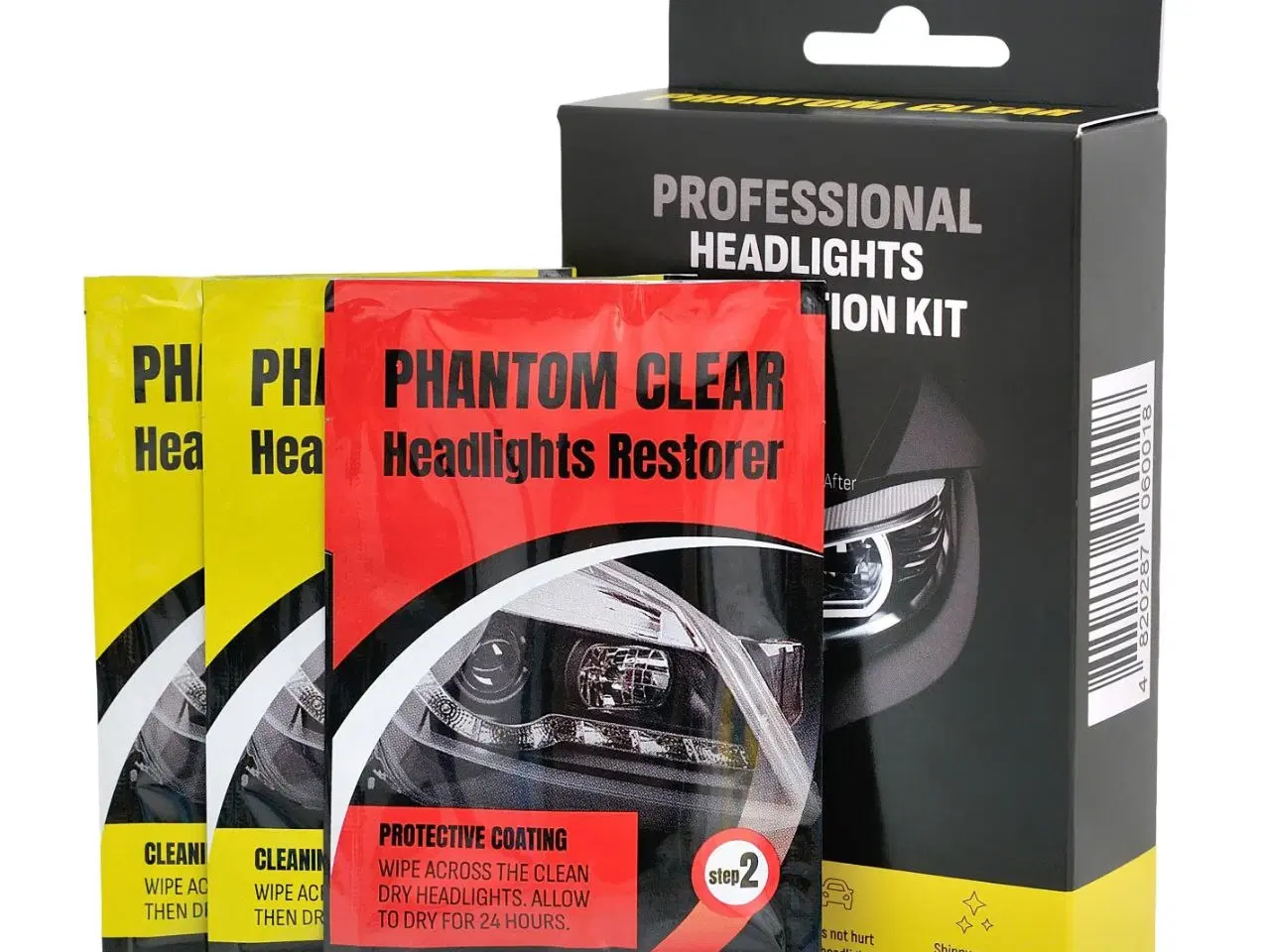 Billede 7 - Rengøringsmiddel til lygter på 10 minutter.