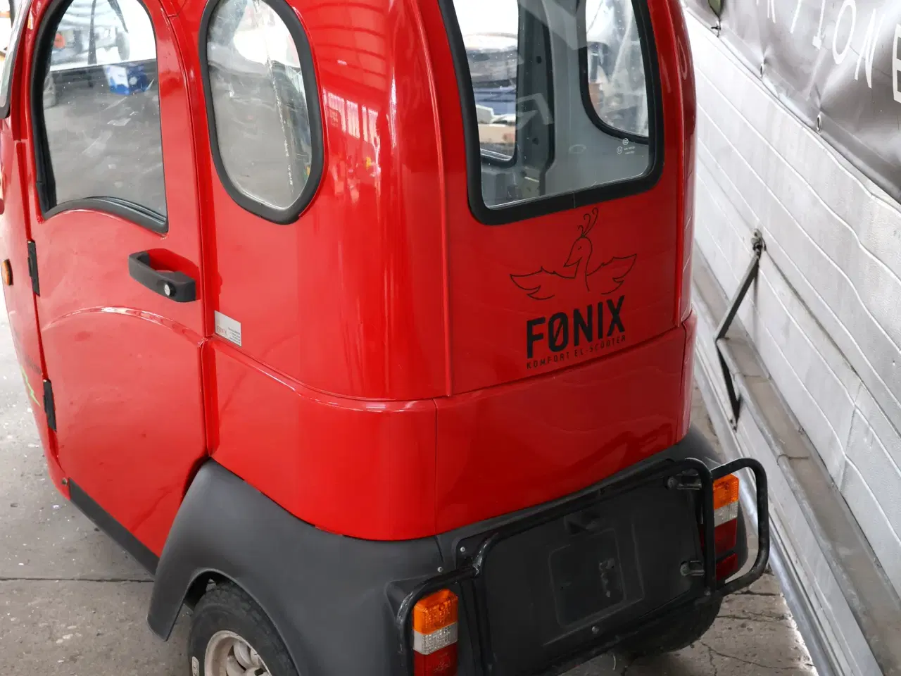 Billede 3 -  Fønix kabinescooter, model city-cabino2 årg 2019
