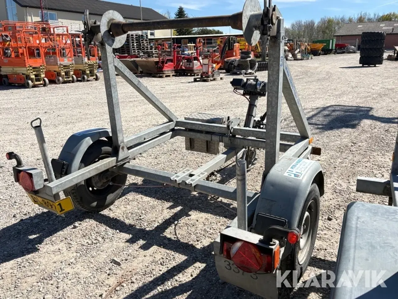 Billede 4 - Kabeltrailer Thaler TTA 509