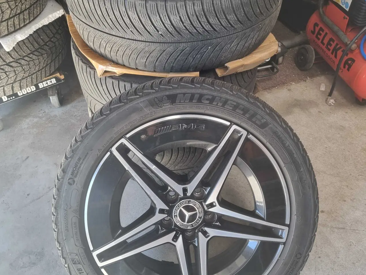 Billede 6 - 5x112 18" Mercedes AMG fælge.