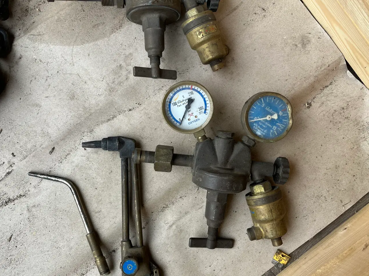 Billede 1 - Gas og ilt manometer 