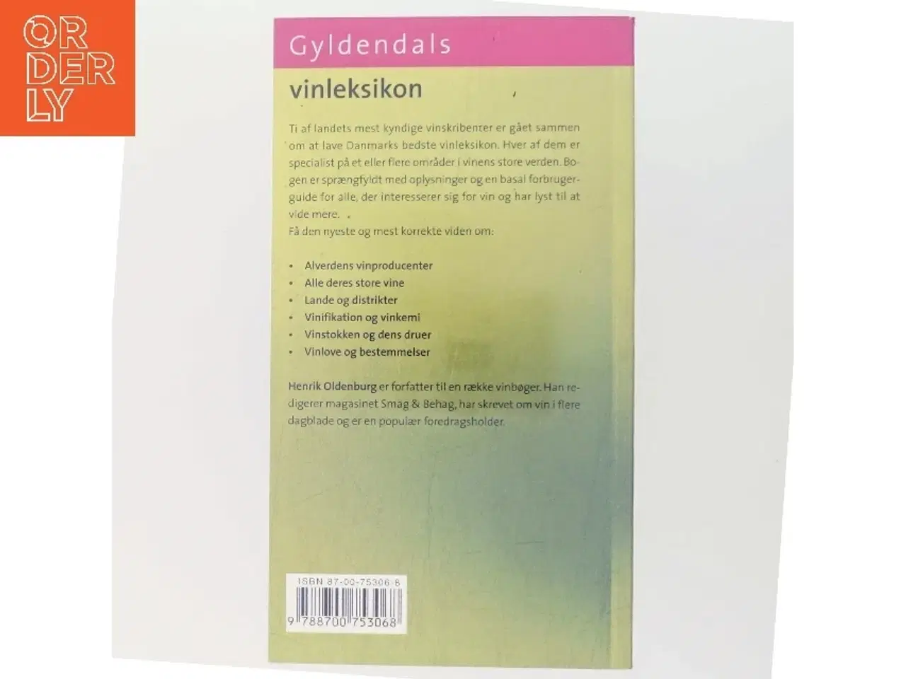 Billede 3 - Gyldendals vinleksikon af Henrik Oldenburg (Bog)